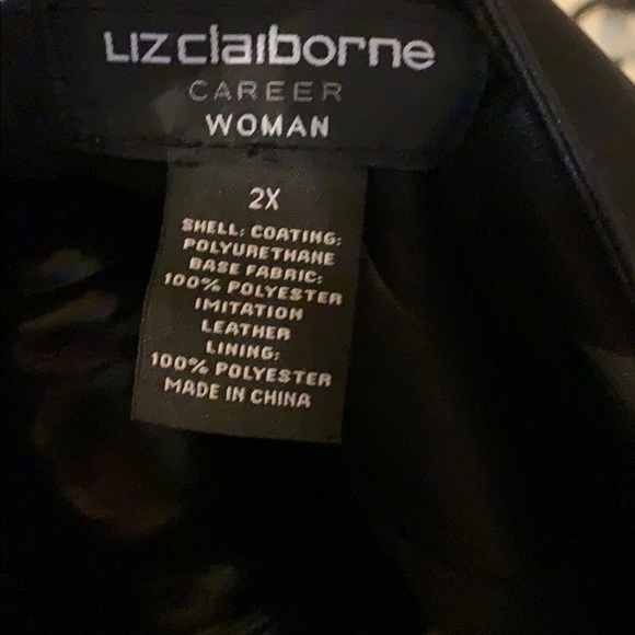 Liz Claiborne Leather Jacket - Picture 6 of 6